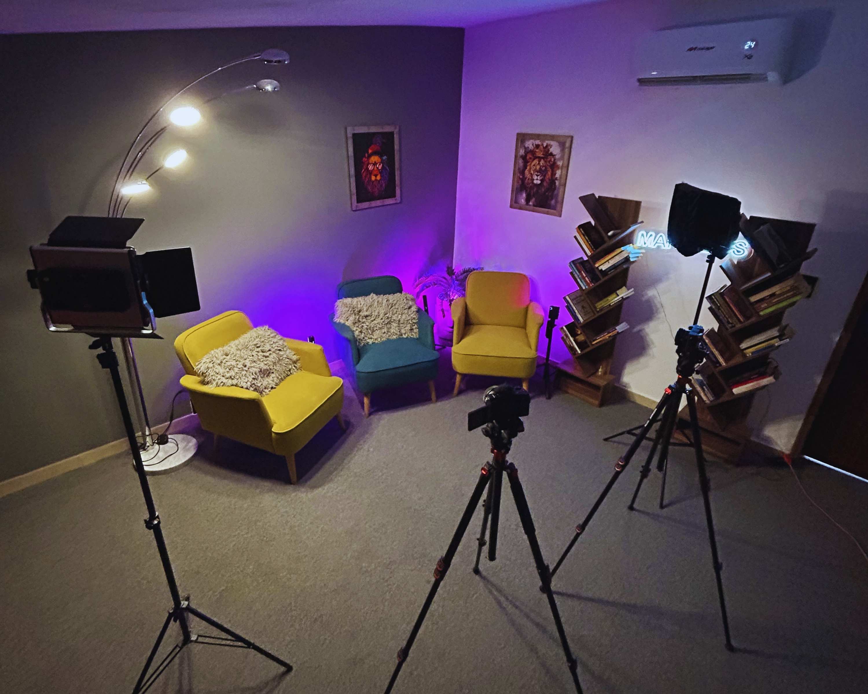 Setup de podcast